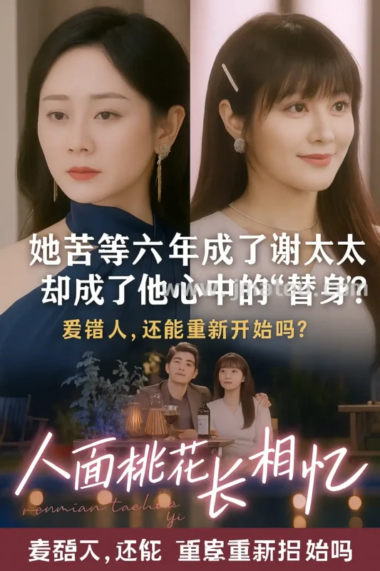 《人面桃花长相忆》81集全上线｜失忆将军×痴情绣娘，爆款古风爱情短剧！-金码头影视站